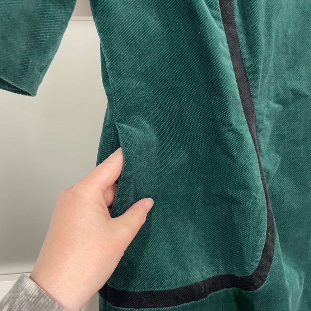 Boden corduroy Green Velvet Dress - Picture 2 of 6